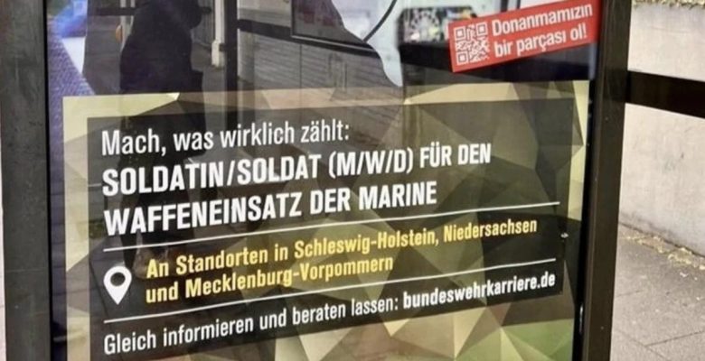 Alman ordusundan Türkçe personel ilanı: Donanmamızın bir parçası ol